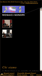 Mobile Screenshot of mosaicisonori.it
